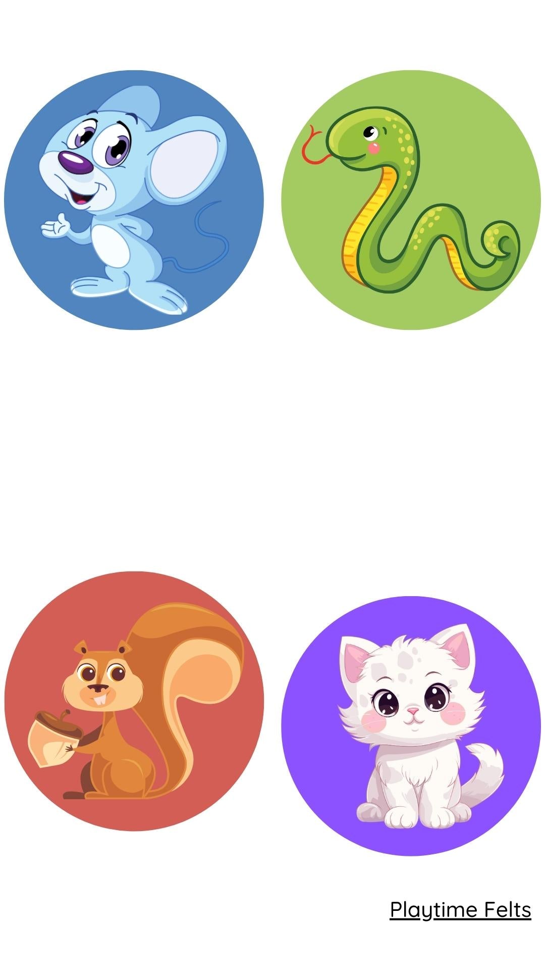 FREE Hickory Dickory Dock Circle Time Story Props - Preschool Activity Sheets Playtime Felts