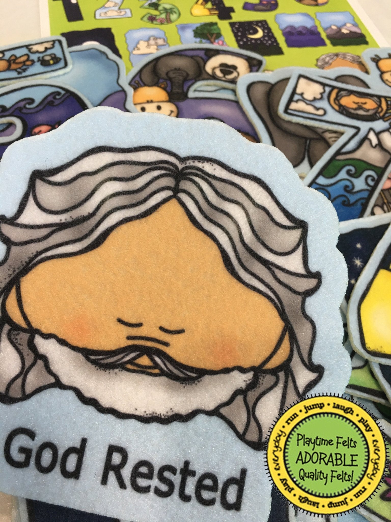 Days of Creation | Felt Board Bible Stories for Preschool - Felt Board Stories for Preschool Classroom Playtime Felts