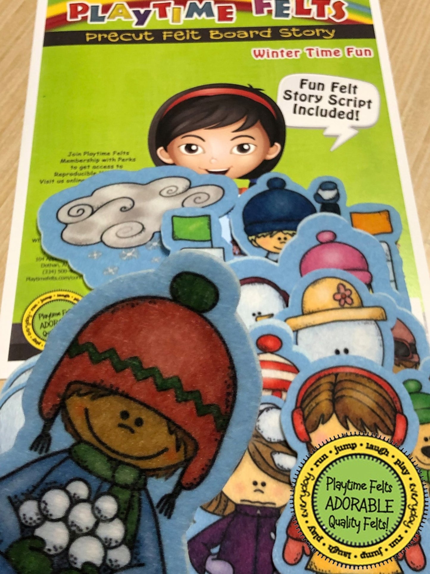 Winter Felt Board Stories for Preschoolers - Felt Board Stories for Preschool Classroom Playtime Felts