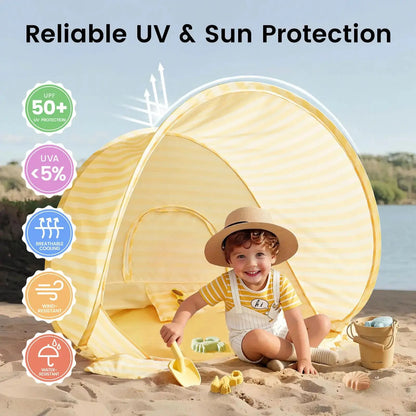 Tiny Land® One-Stop Beach Toy & Tent Set