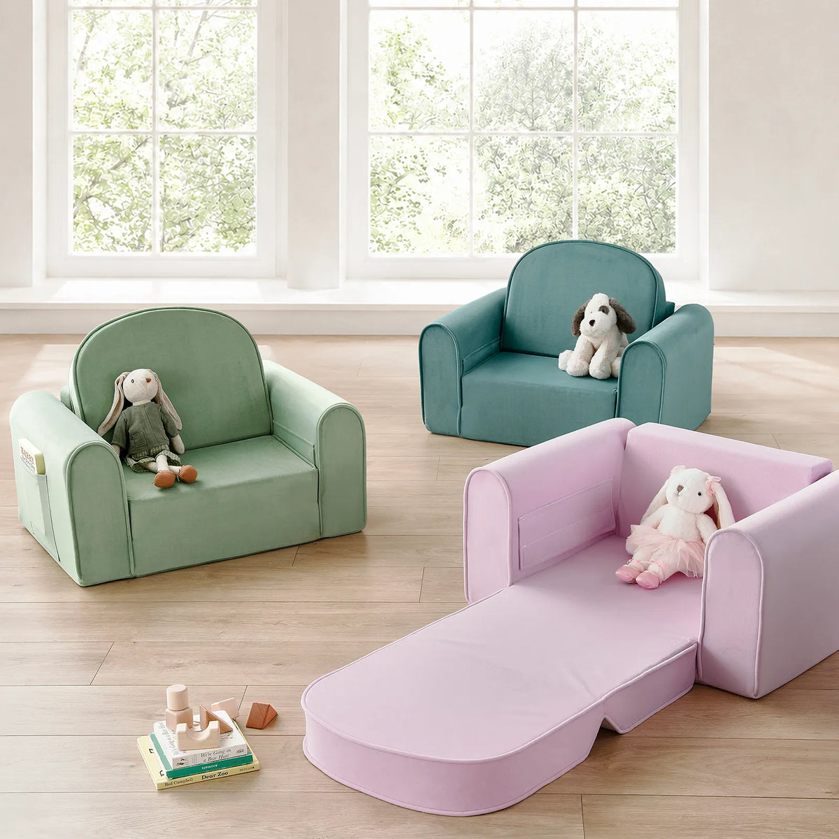 Tiny Land® GentleSnug Kids Sofa Chair