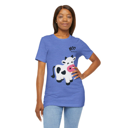 Moo Monday Teacher T-Shirt