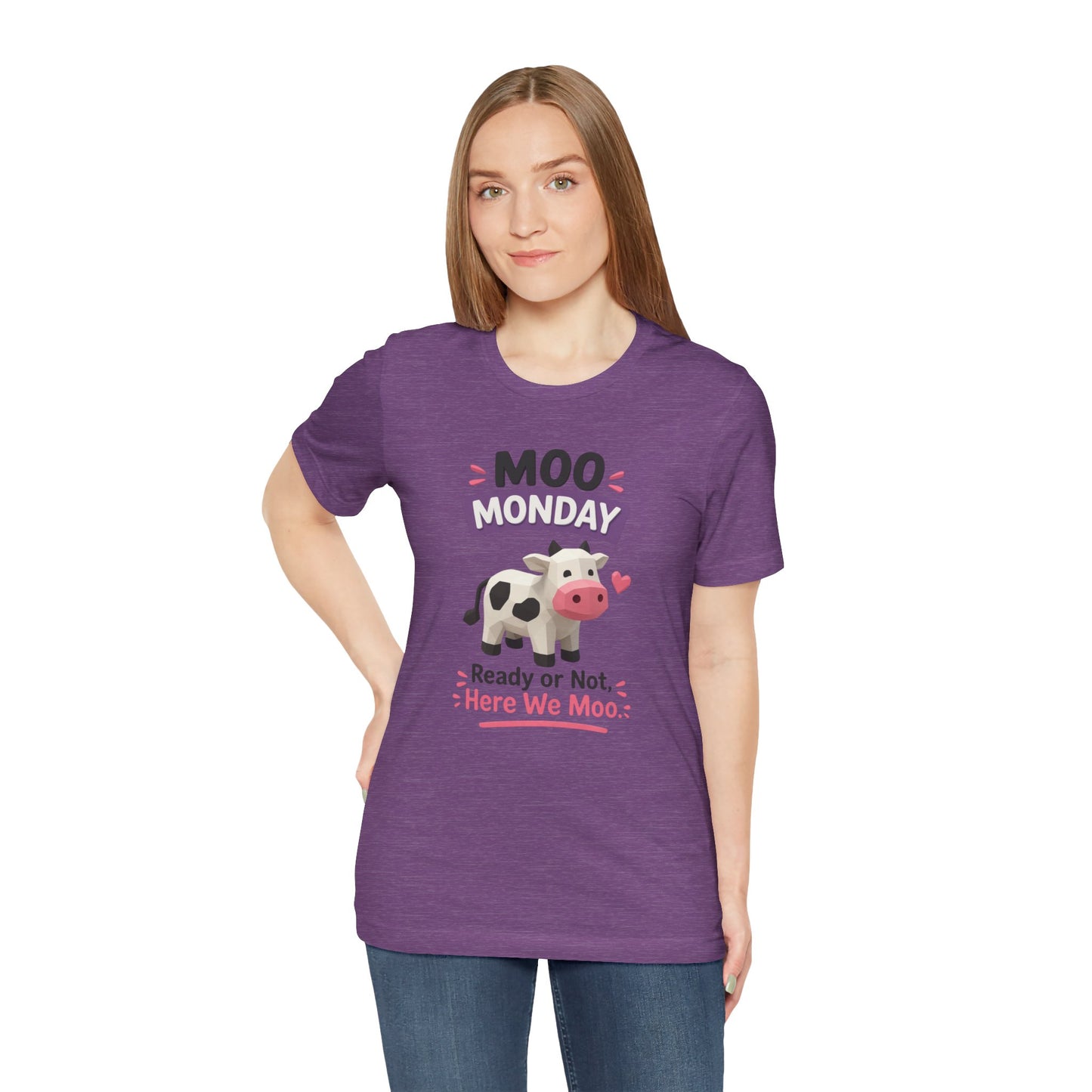 Funny Cow T-Shirt — "Moo Monday"
