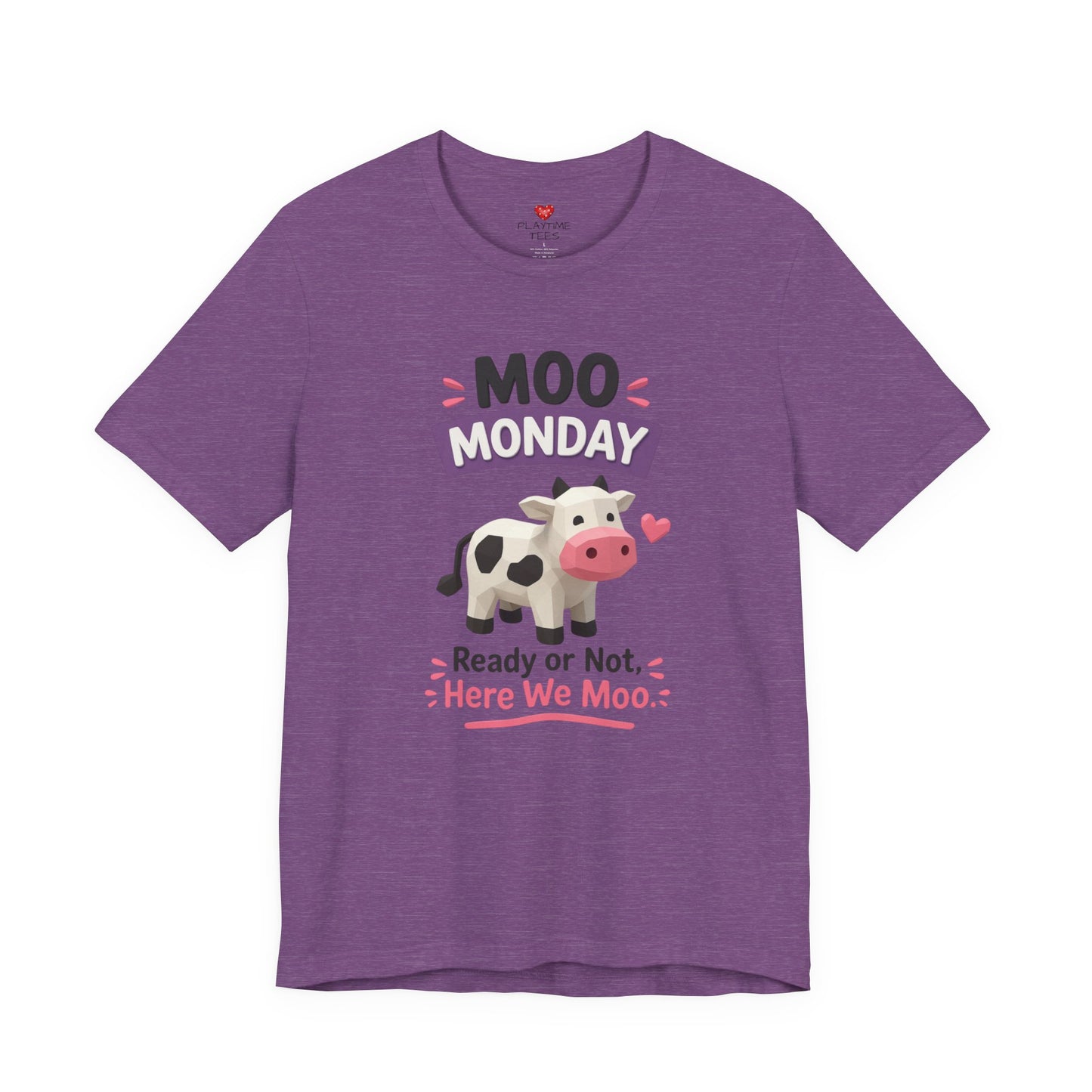 Funny Cow T-Shirt — "Moo Monday"