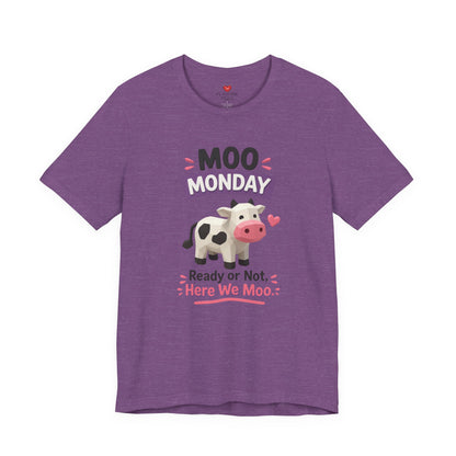 Funny Cow T-Shirt — "Moo Monday"
