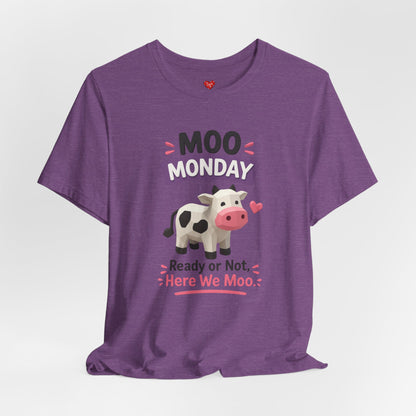 Funny Cow T-Shirt — "Moo Monday"