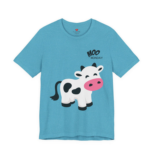 Moo Monday Teacher T-Shirt