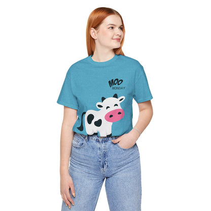 Moo Monday Teacher T-Shirt