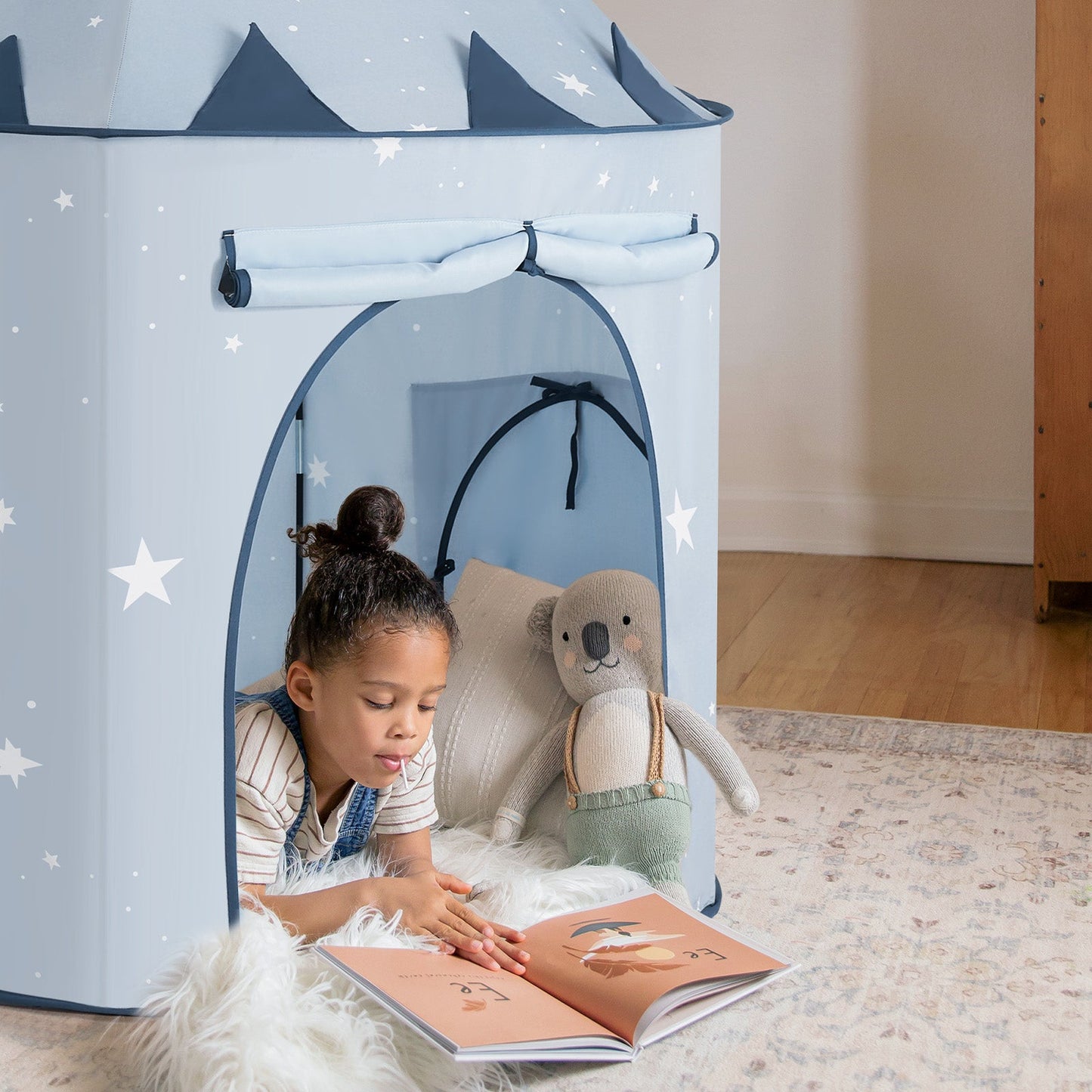 Tiny Land® Compact Adventure 3-in-1 Play Tunnel With no Balls