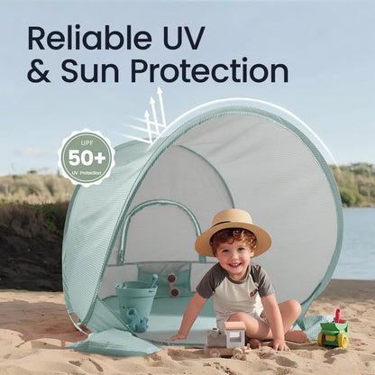 Tiny Land® One-Stop Beach Toy & Tent Set