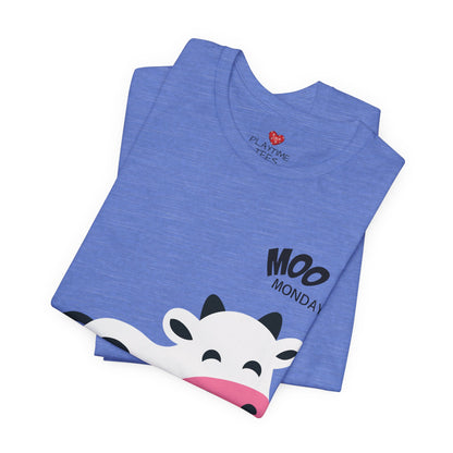 Moo Monday Teacher T-Shirt