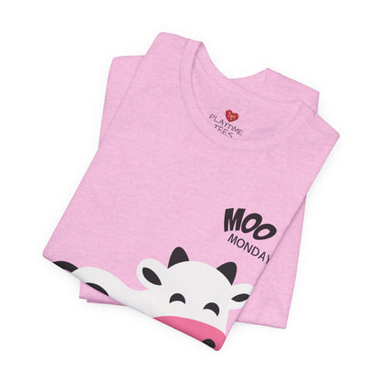 Moo Monday Teacher T-Shirt
