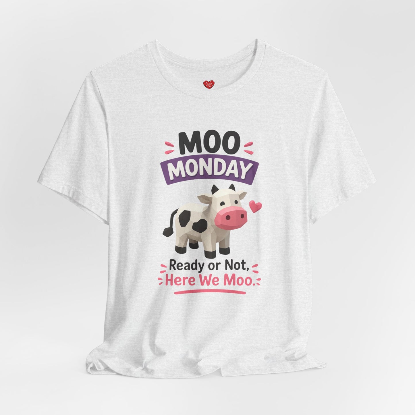 Funny Cow T-Shirt — "Moo Monday"