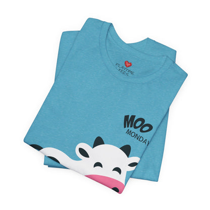 Moo Monday Teacher T-Shirt