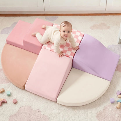 Tiny Land® PlayNest Climbing Blocks - Violet