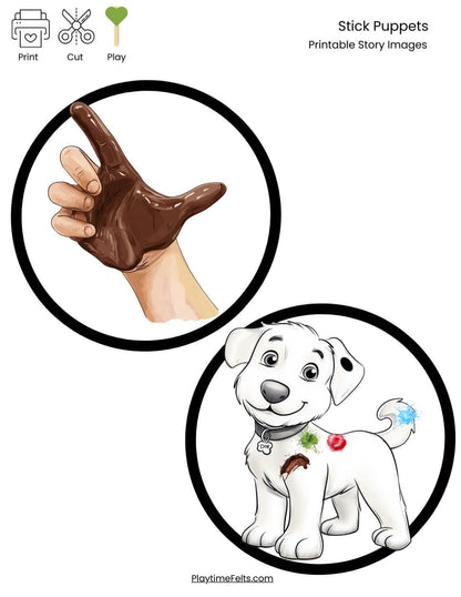 Popular Children's Books Story Props for Tell and Retell Activities