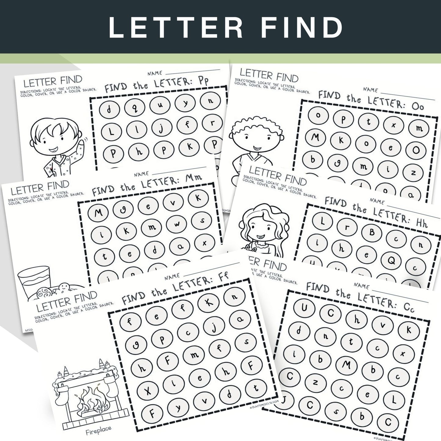 Preschool Worksheet Bundle: 1400+ Pages, Activity Printables PDF Download