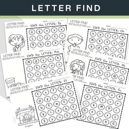 Preschool Worksheet Bundle: 1400+ Pages, Activity Printables PDF Download