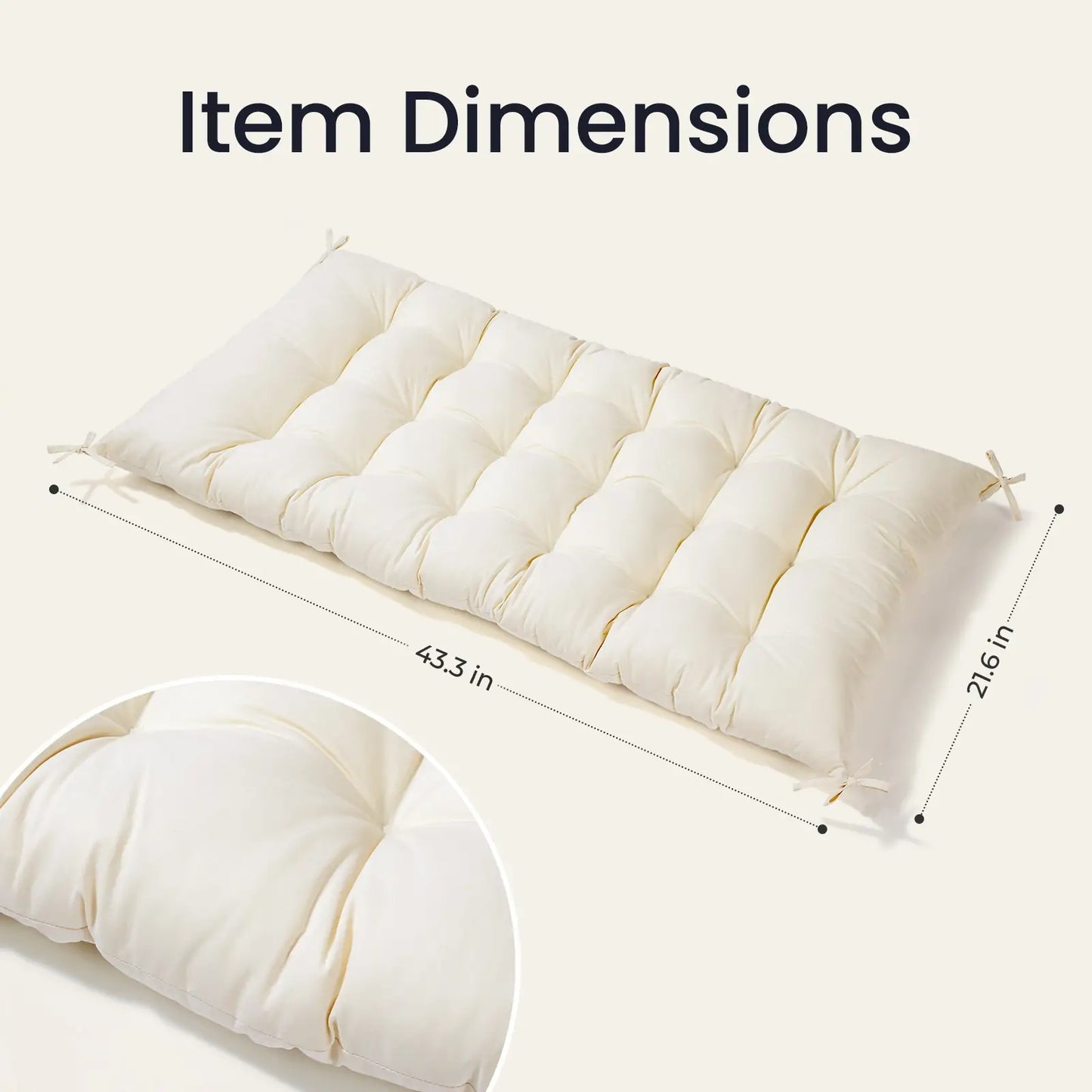 Tiny Land® Thick Padded Play Cushion - Arch Not Included