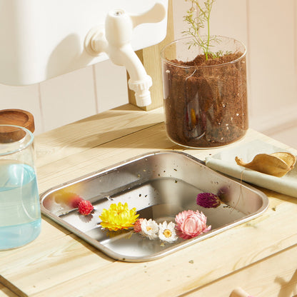 Tiny Land® Mud Kitchen - DuoPlay Outdoor Play Kitchen for Kids