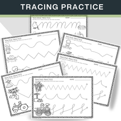 Preschool Worksheet Bundle: 1400+ Pages, Activity Printables PDF Download