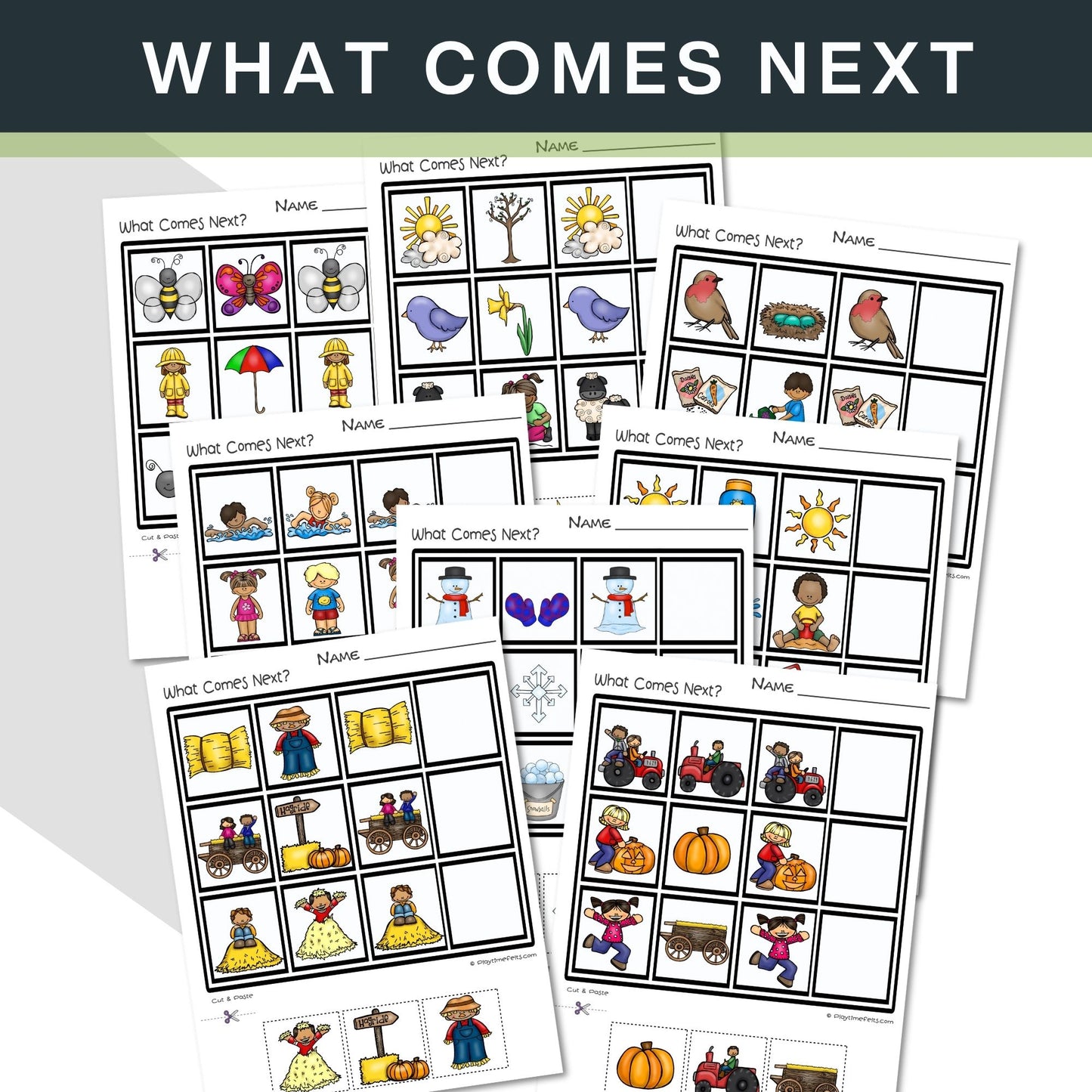 Preschool Worksheet Bundle: 1400+ Pages, Activity Printables PDF Download