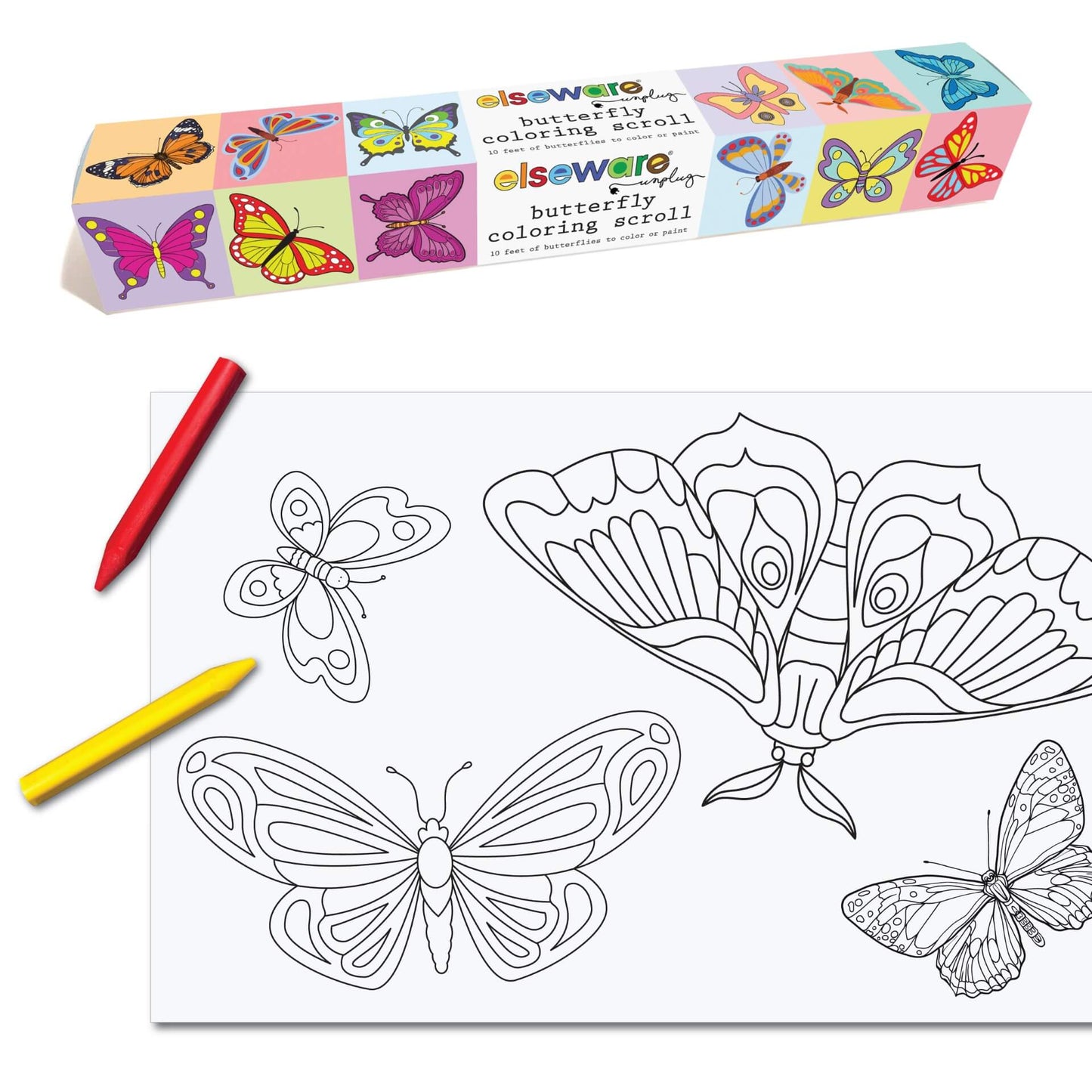 Coloring Scrolls – 10 ft – Adhesive Back