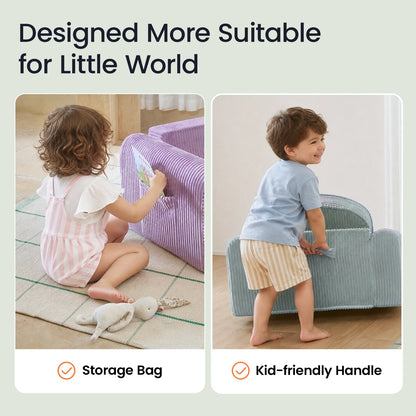 Tiny Land® GentleSnug Corduroy Kid Chair