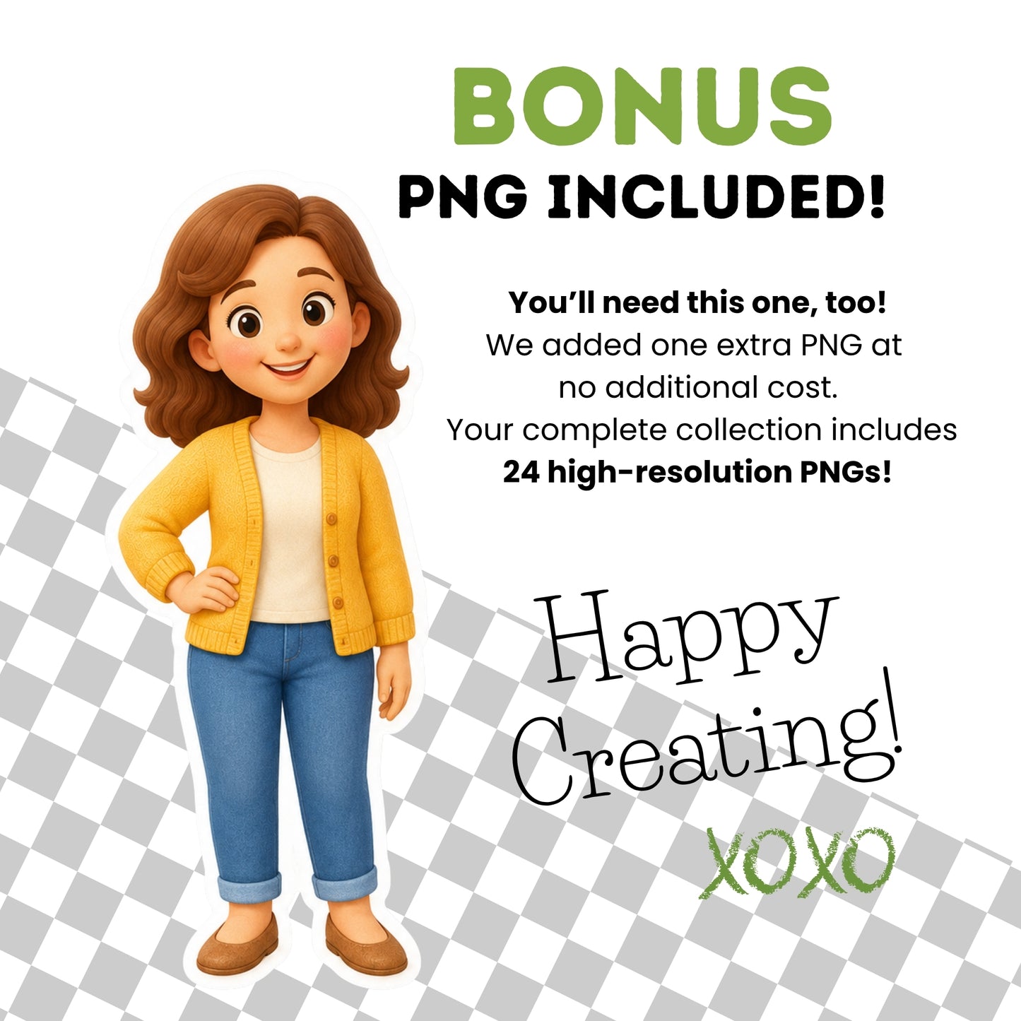 Kids Clipart Bundle: Classroom Learning Actions PNG Commercial Rights (Digital Download)