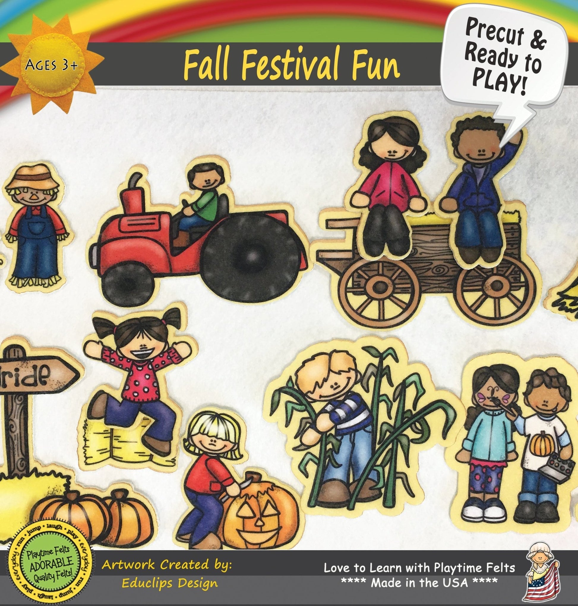 Fall Felt Board Stories for Preschoolers - Felt Board Stories for Preschool Classroom Playtime Felts