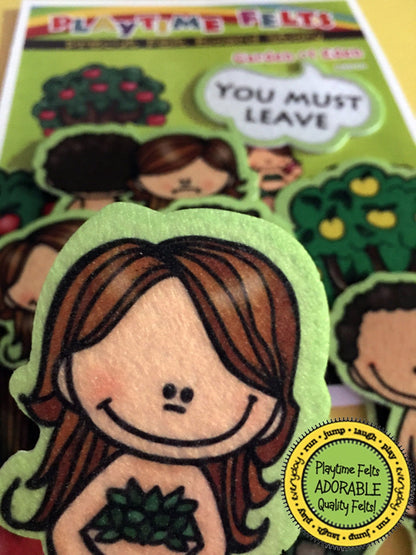 Garden of Eden | Felt Board Bible Stories for Preschool - Felt Board Stories for Preschool Classroom Playtime Felts