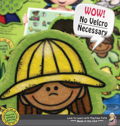 Spring Felt Board Stories for Preschoolers - Felt Board Stories for Preschool Classroom Playtime Felts