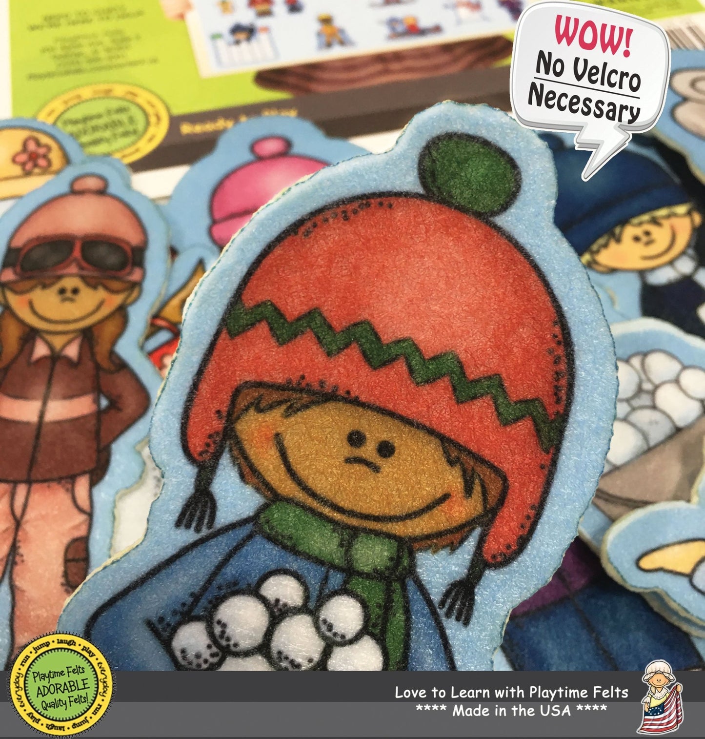 Winter Felt Board Stories for Preschoolers - Felt Board Stories for Preschool Classroom Playtime Felts